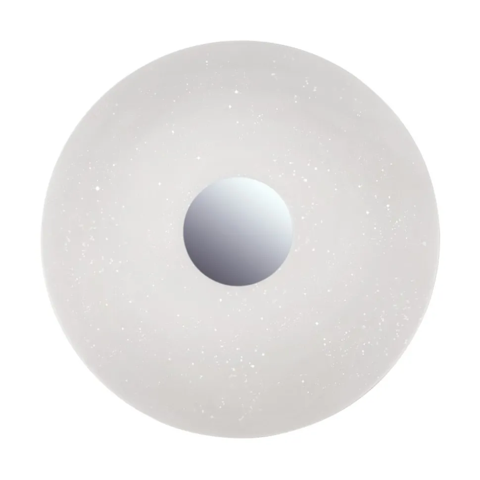 Plafonnier Leuchten Direkt Lavinia Led Chrome, 1 Lumiere, Detecteur De Mouvement