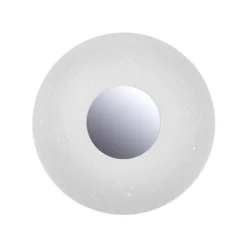 Plafonnier Leuchten Direkt Lavinia Led Chrome, 1 Lumiere, Detecteur De Mouvement