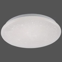 Plafonnier Leuchten Direkt Skyler Led Blanc, 1 Lumiere, Detecteur De Mouvement