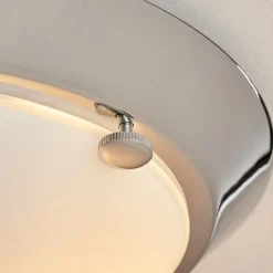 Plafonnier Morges Chrome, 1 Lumiere