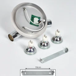 Plafonnier Morges Led Chrome, 3 Lumieres