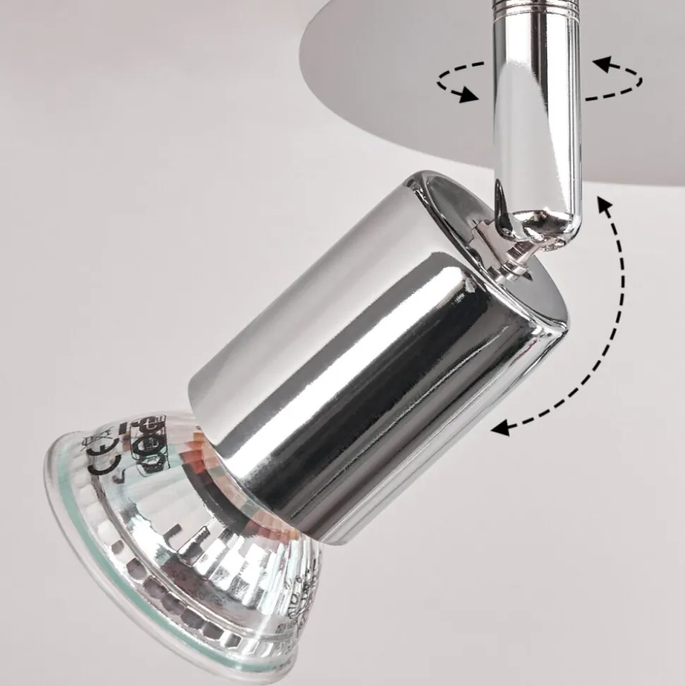 Plafonnier Morges Led Chrome, 3 Lumieres