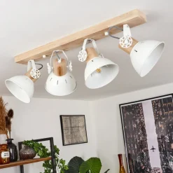 Plafonnier Orny Ecru, 4 Lumieres