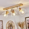Plafonnier Orny Ecru, Blanc, 3 Lumieres