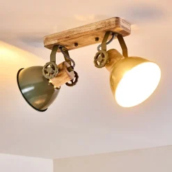 Plafonnier Orny Vert, 2 Lumieres