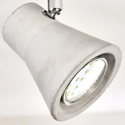 Plafonnier Osco Led Gris, 4 Lumieres