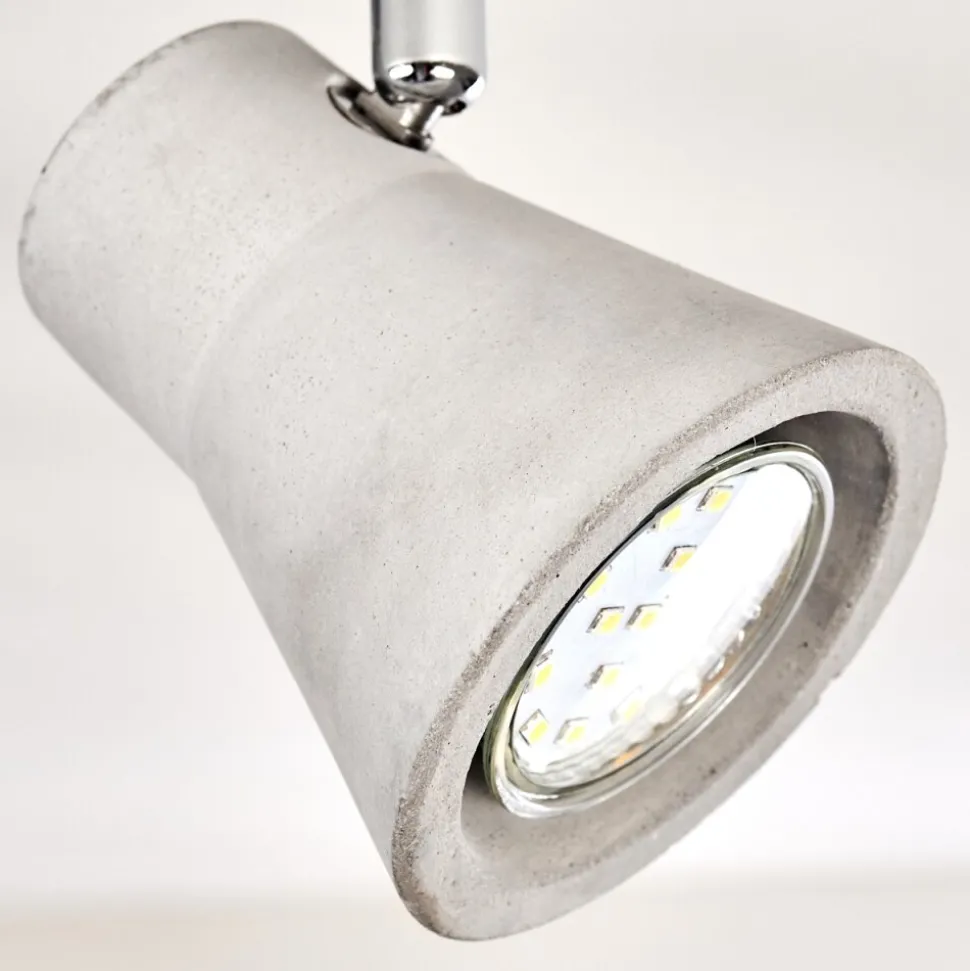 Plafonnier Osco Led Gris, 4 Lumieres