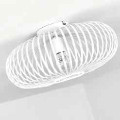 Plafonnier Ovari Blanc, 1 Lumiere