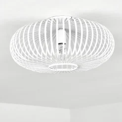 Plafonnier Ovari Blanc, 1 Lumiere