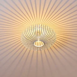 Plafonnier Ovari Blanc, 1 Lumiere