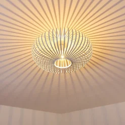 Plafonnier Ovari Blanc, 1 Lumiere