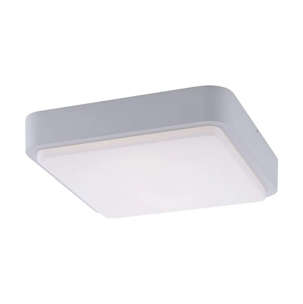 Plafonnier Paul Neuhaus Q-Lenny Led Blanc, 1 Lumiere, Telecommandes, Changeur De Couleurs