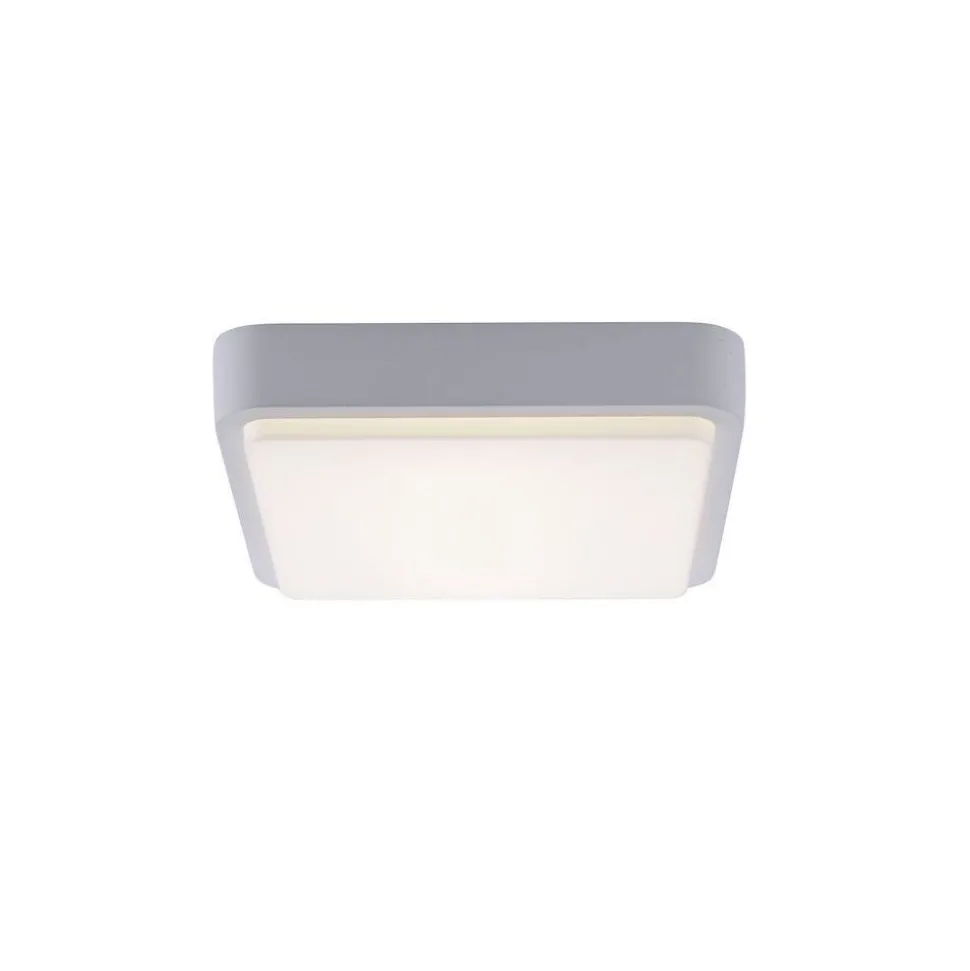 Plafonnier Paul Neuhaus Q-Lenny Led Blanc, 1 Lumiere, Telecommandes, Changeur De Couleurs