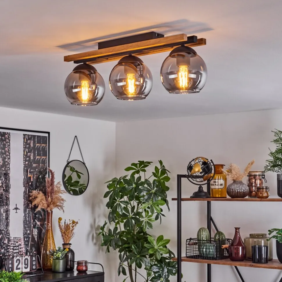 Plafonnier Podre Ecru, 3 Lumieres