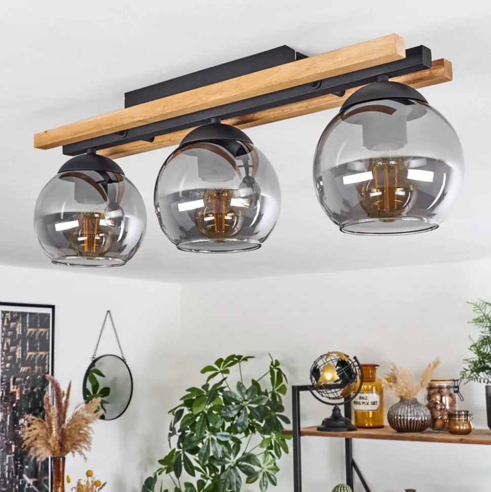 Plafonnier Podre Ecru, 3 Lumieres