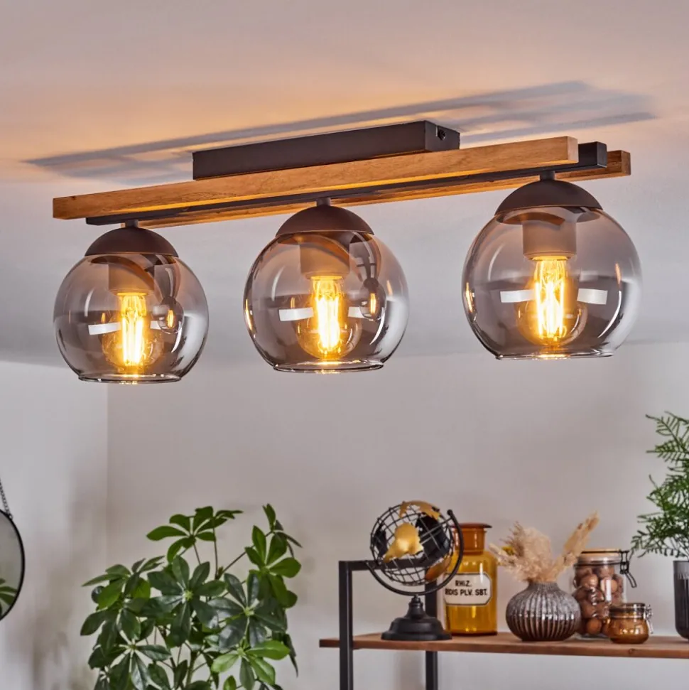Plafonnier Podre Ecru, 3 Lumieres