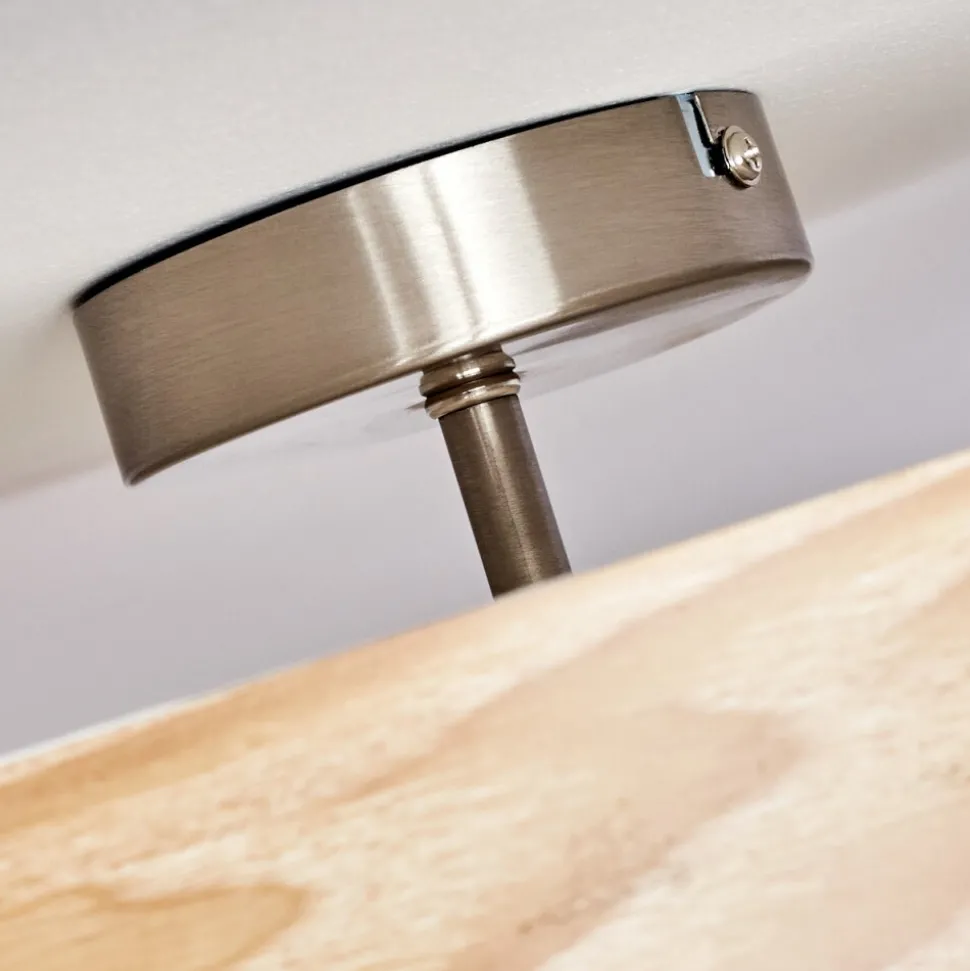 Plafonnier Pontresina Nickel Mat, 3 Lumieres