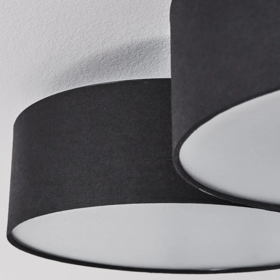 Plafonnier Purus Led Noir, 1 Lumiere