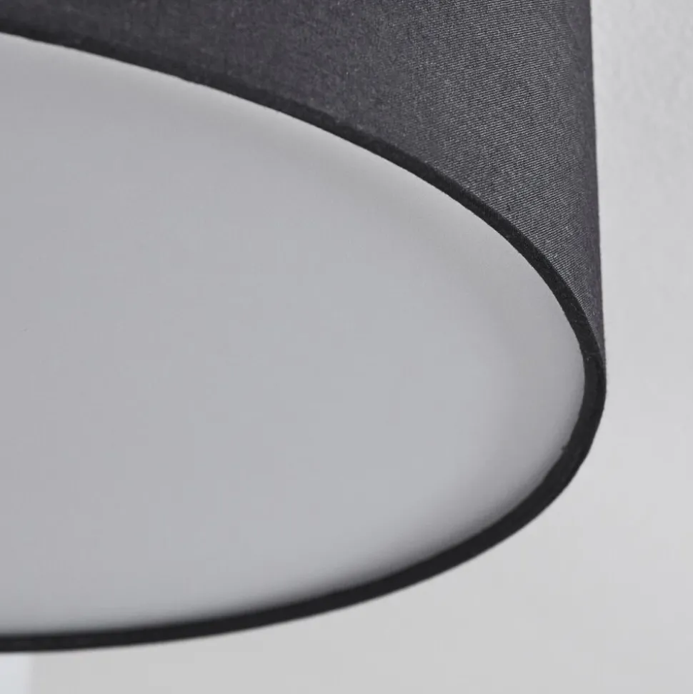 Plafonnier Purus Led Noir, 1 Lumiere