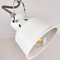 Plafonnier Safari Blanc, 3 Lumieres