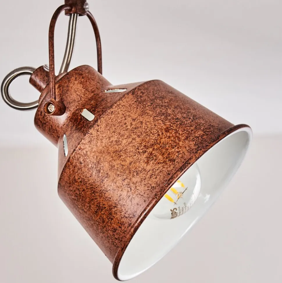 Plafonnier Safari Rouille, 2 Lumieres