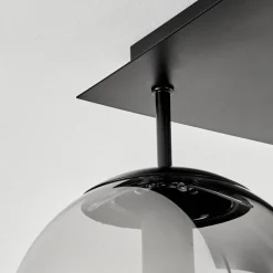 Plafonnier Salamonde Noir, 5 Lumieres
