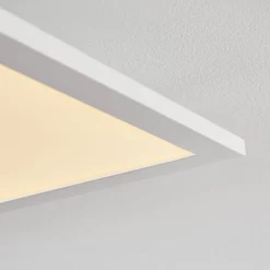 Plafonnier Salmi Led Blanc, 1 Lumiere