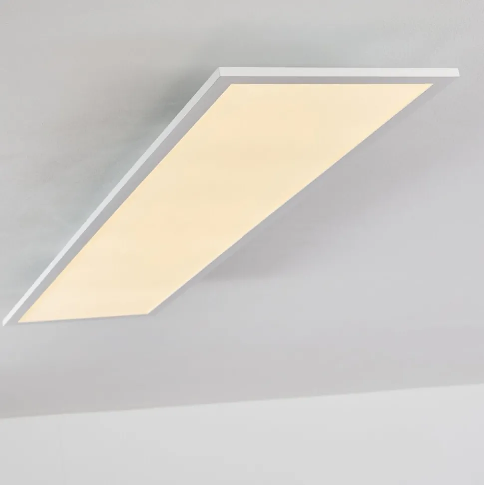 Plafonnier Salmi Led Blanc, 1 Lumiere