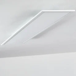Plafonnier Salmi Led Blanc, 1 Lumiere