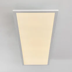 Plafonnier Salmi Led Blanc, 1 Lumiere, Telecommandes