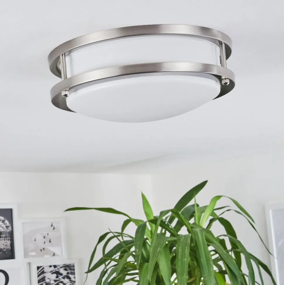 Plafonnier Sora Led Blanc, 1 Lumiere