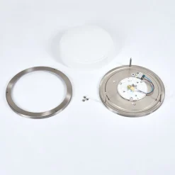 Plafonnier Sora Led Blanc, 1 Lumiere