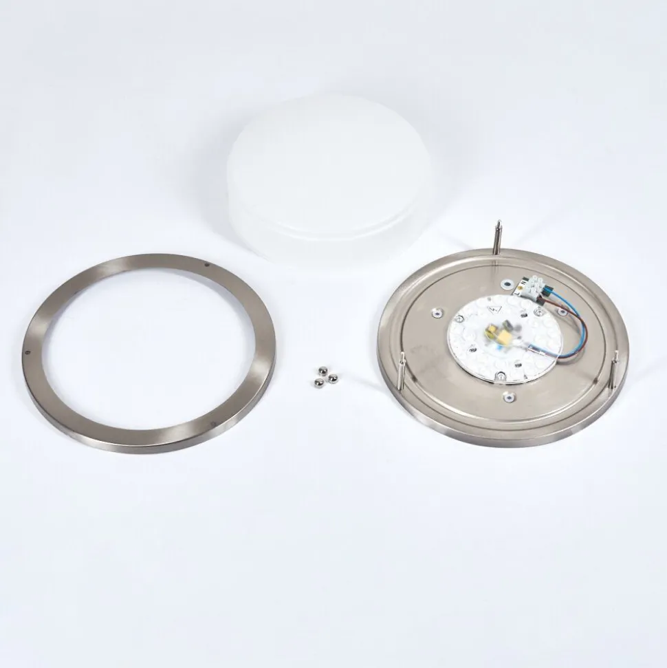 Plafonnier Sora Led Blanc, 1 Lumiere