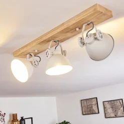 Plafonnier Svanfolk Brun, Blanc, 3 Lumieres