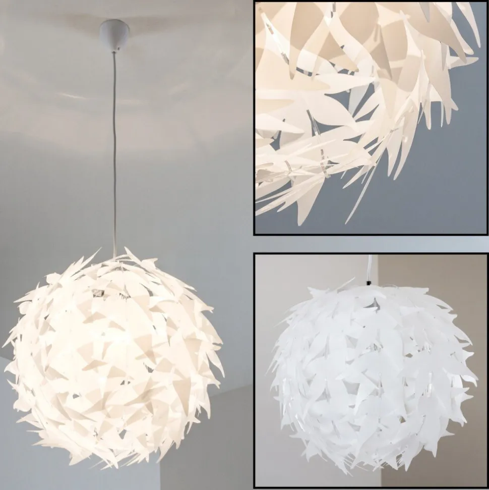 Plafonnier Tavani Blanc, 1 Lumiere