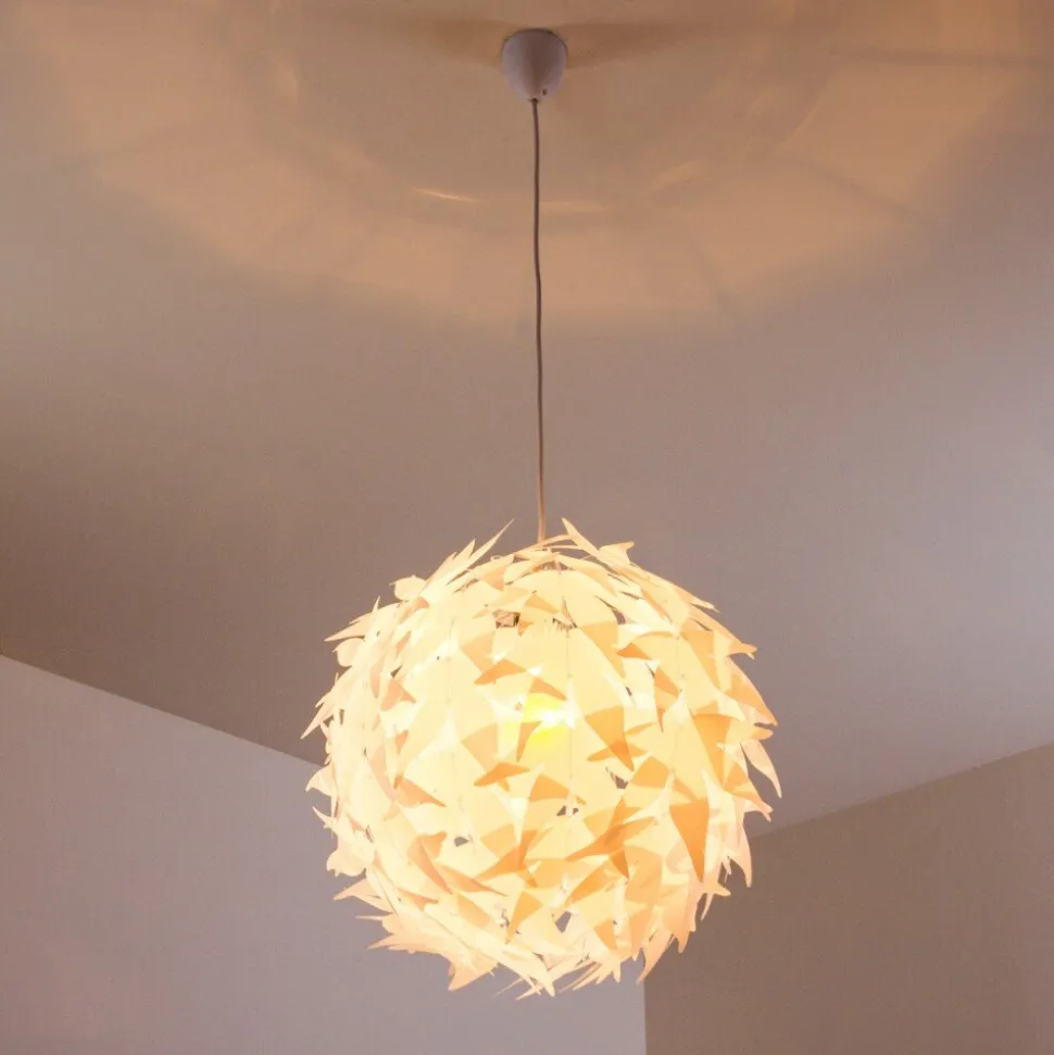 Plafonnier Tavani Blanc, 1 Lumiere