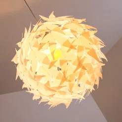Plafonnier Tavani Blanc, 1 Lumiere