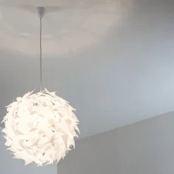 Plafonnier Tavani Blanc, 1 Lumiere