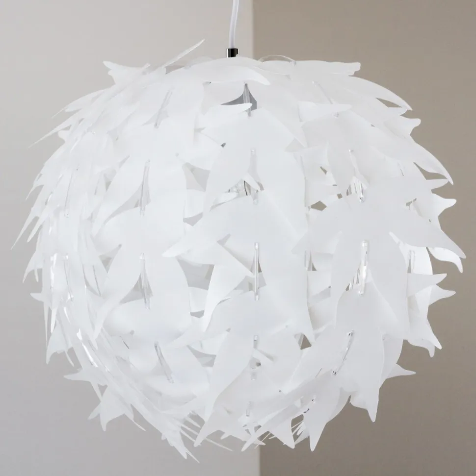 Plafonnier Tavani Blanc, 1 Lumiere