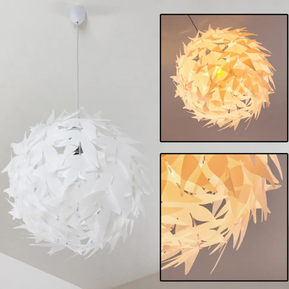 Plafonnier Tavani Blanc, 1 Lumiere