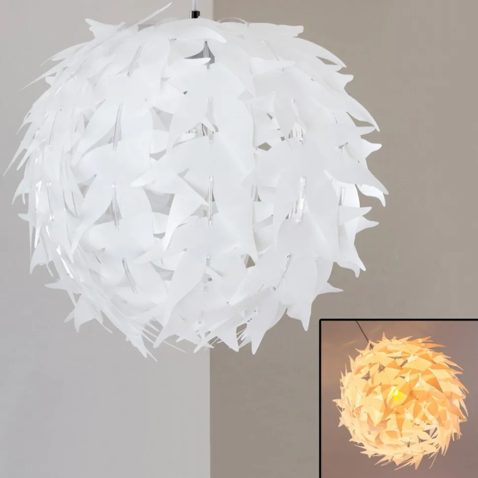 Plafonnier Tavani Blanc, 1 Lumiere