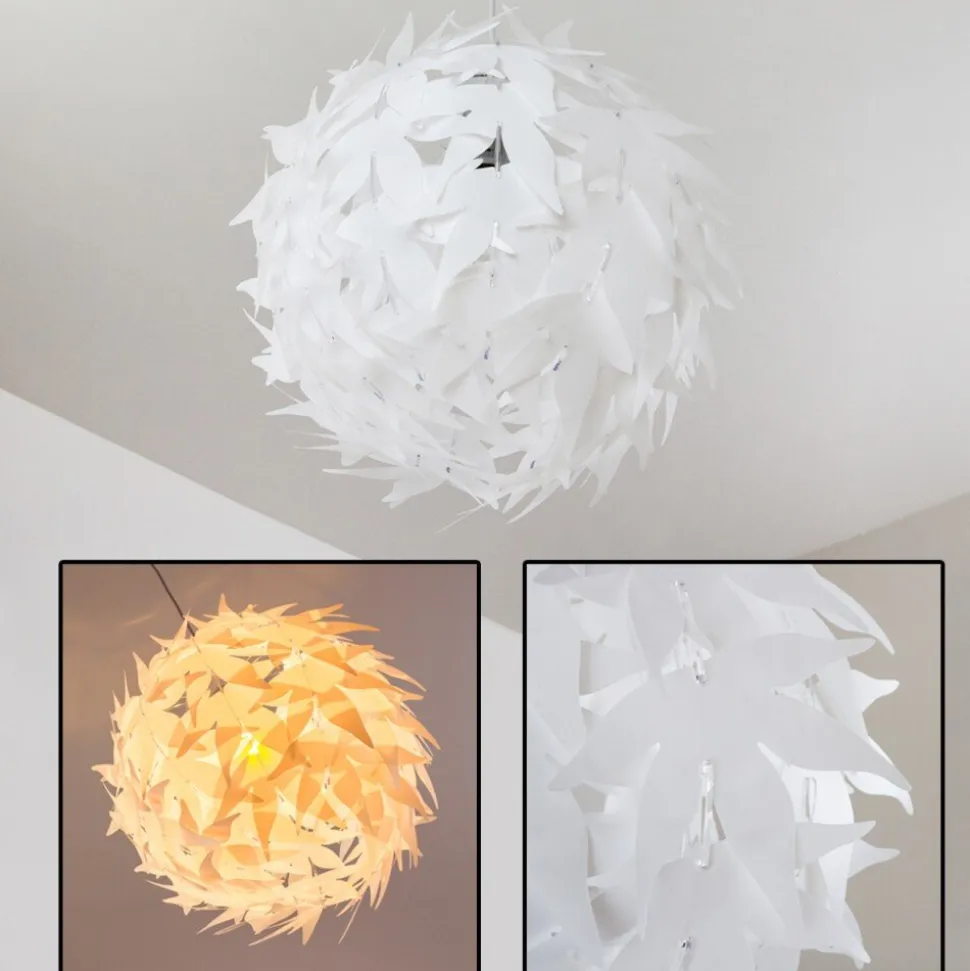 Plafonnier Tavani Blanc, 1 Lumiere