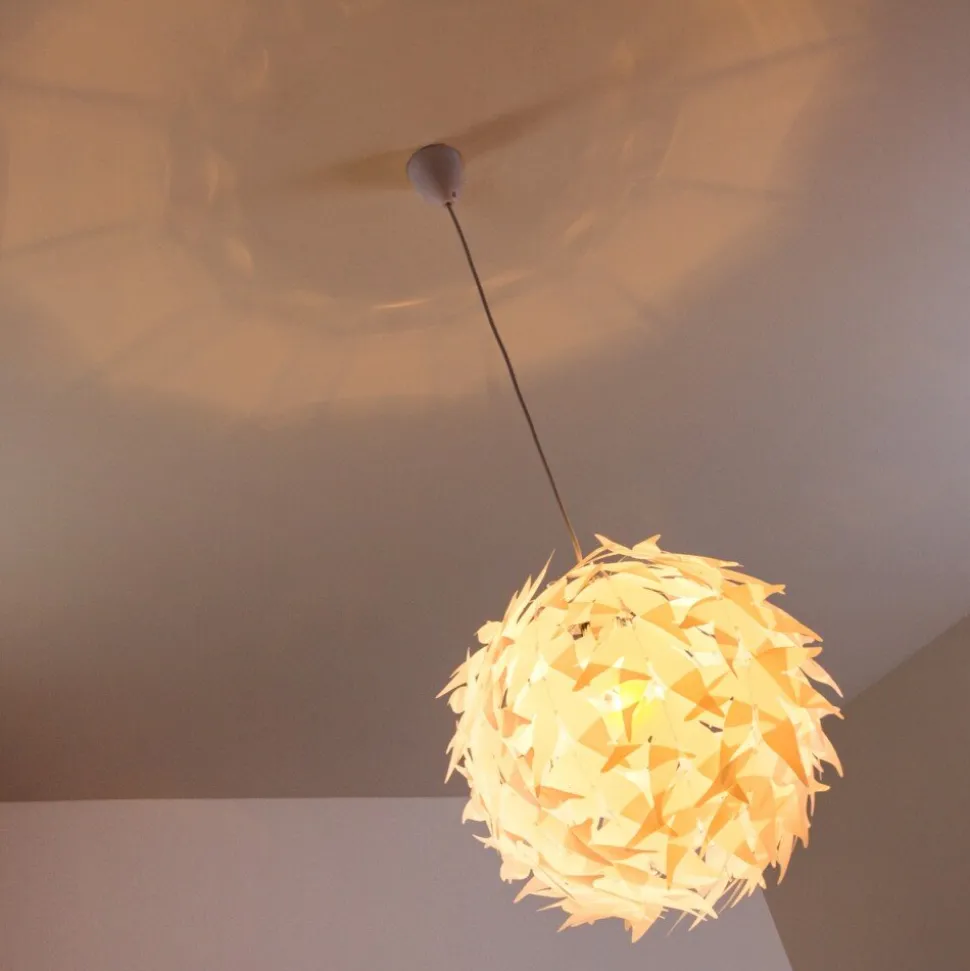 Plafonnier Tavani Blanc, 1 Lumiere