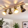 Plafonnier Tina Bois Clair, 4 Lumieres