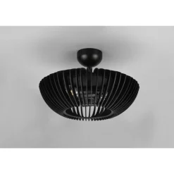 Plafonnier Trio Colino Noir, 2 Lumieres