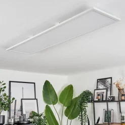 Plafonnier Vex Led Blanc, 1 Lumiere, Telecommandes