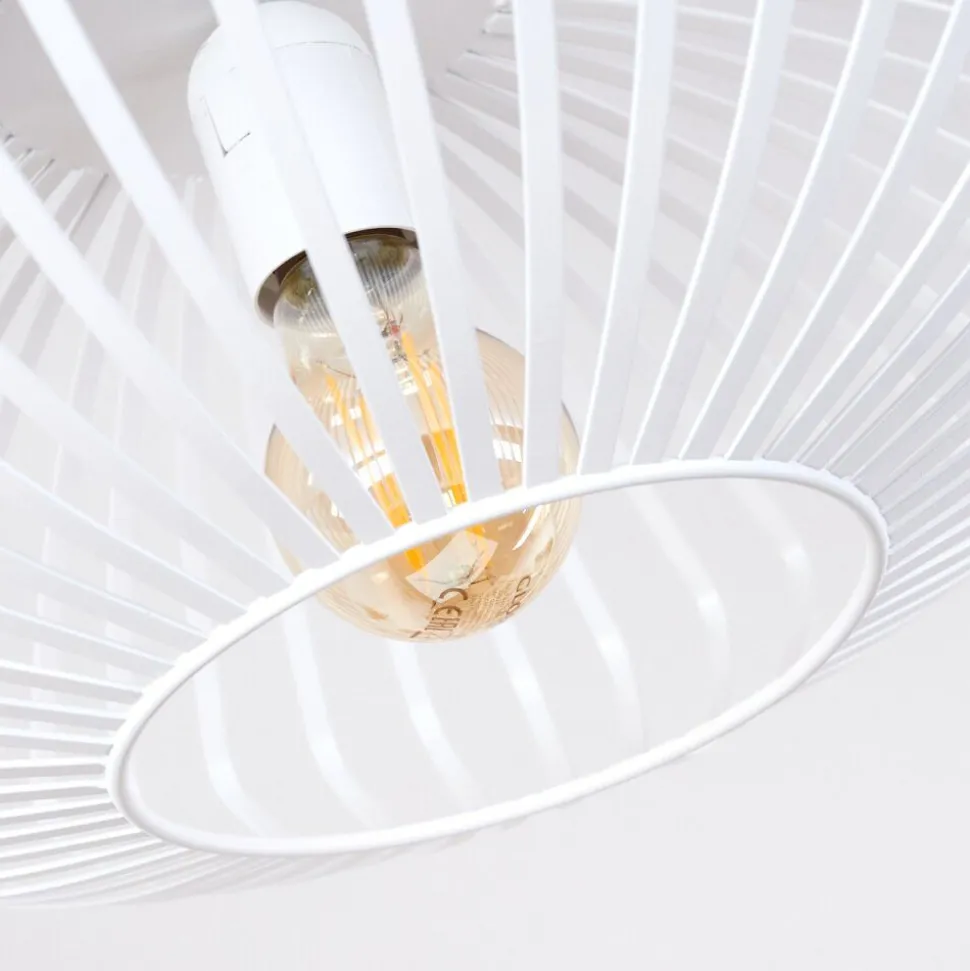 Plafonnier Wemude Blanc, 1 Lumiere