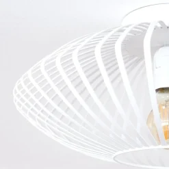 Plafonnier Wemude Blanc, 1 Lumiere