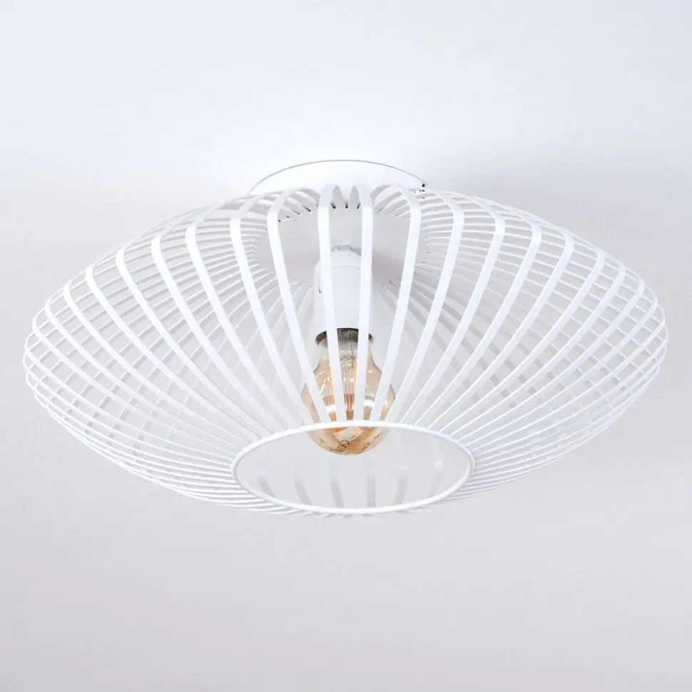 Plafonnier Wemude Blanc, 1 Lumiere