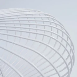 Plafonnier Wemude Blanc, 1 Lumiere